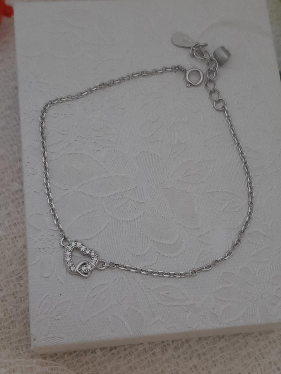 Срібний браслет 925 проби.