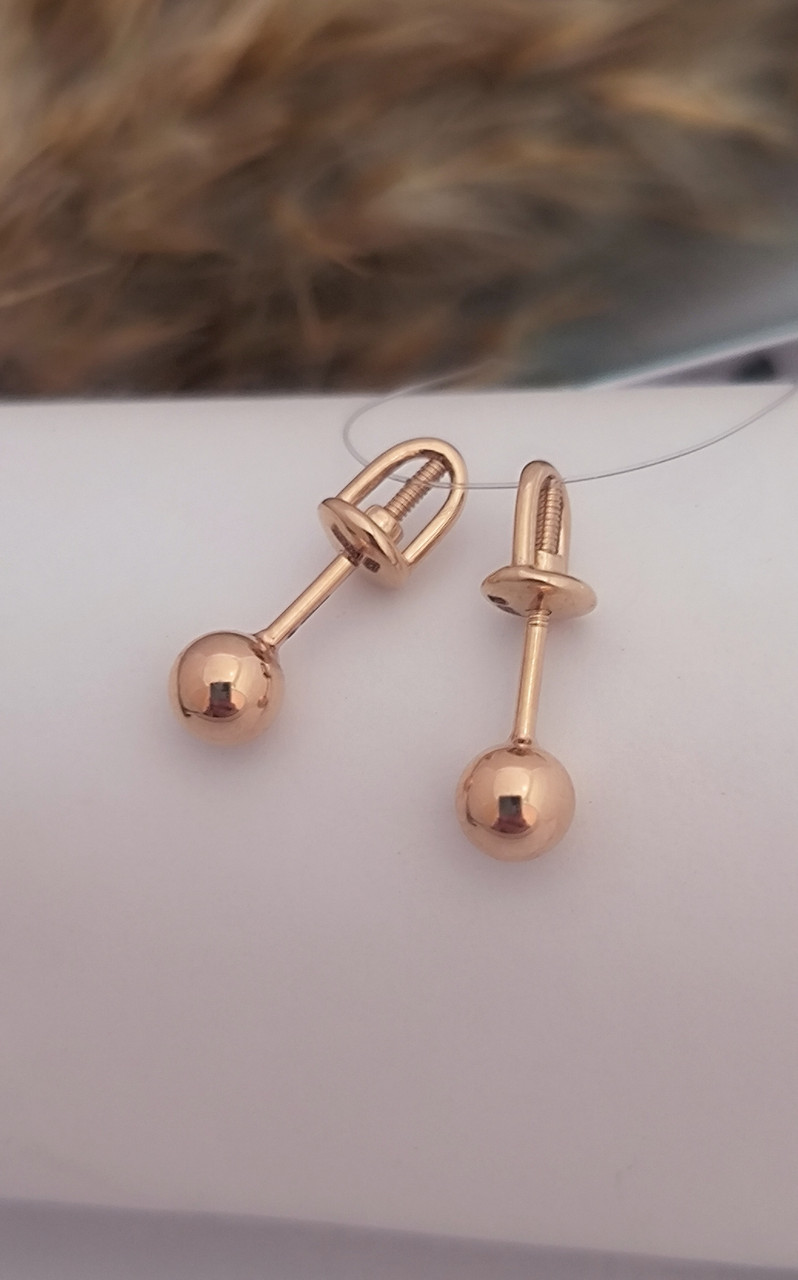 Золоті сережки гвоздики, золоті сережки гвоздики сережки