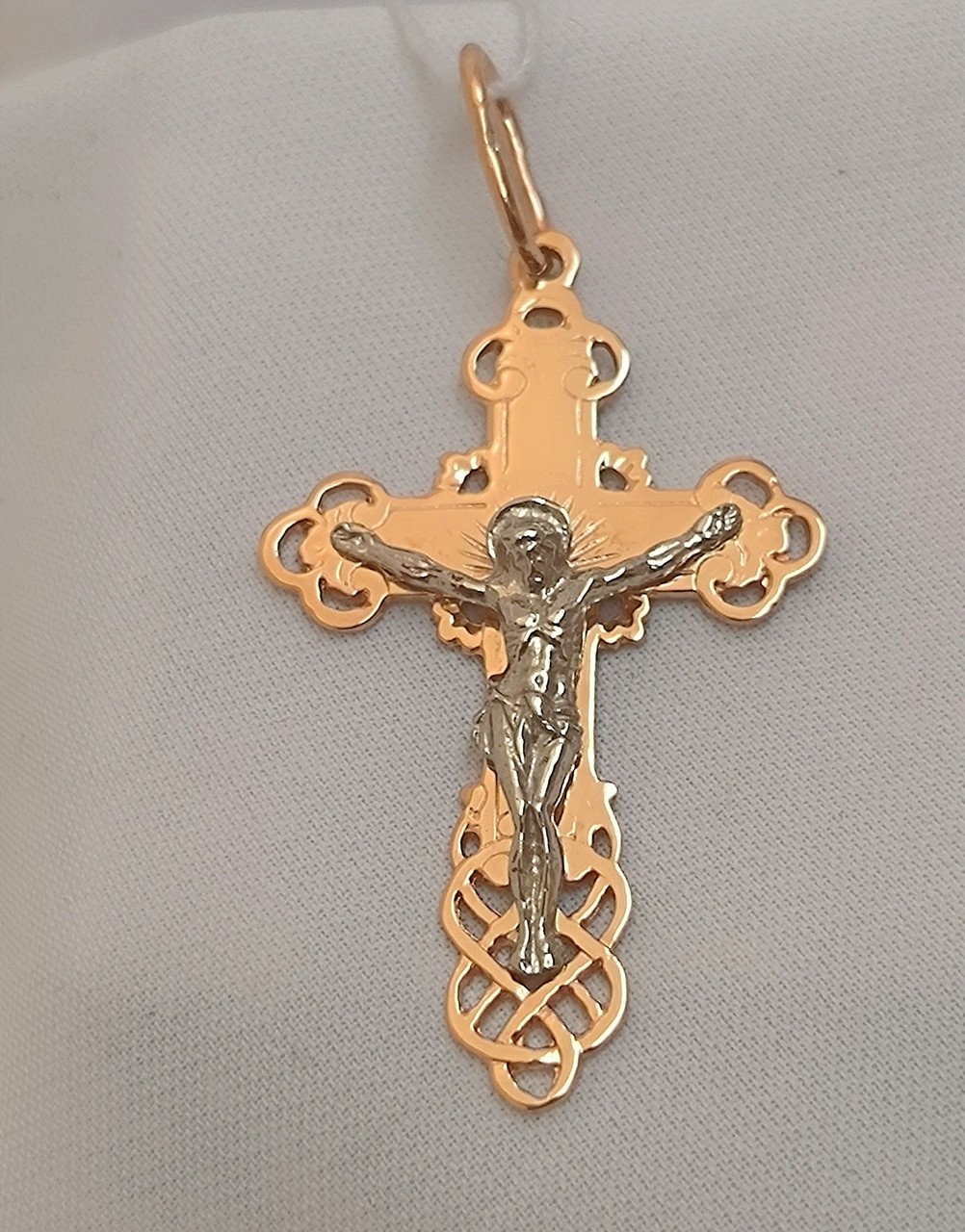 Золотий хрест 585 проби