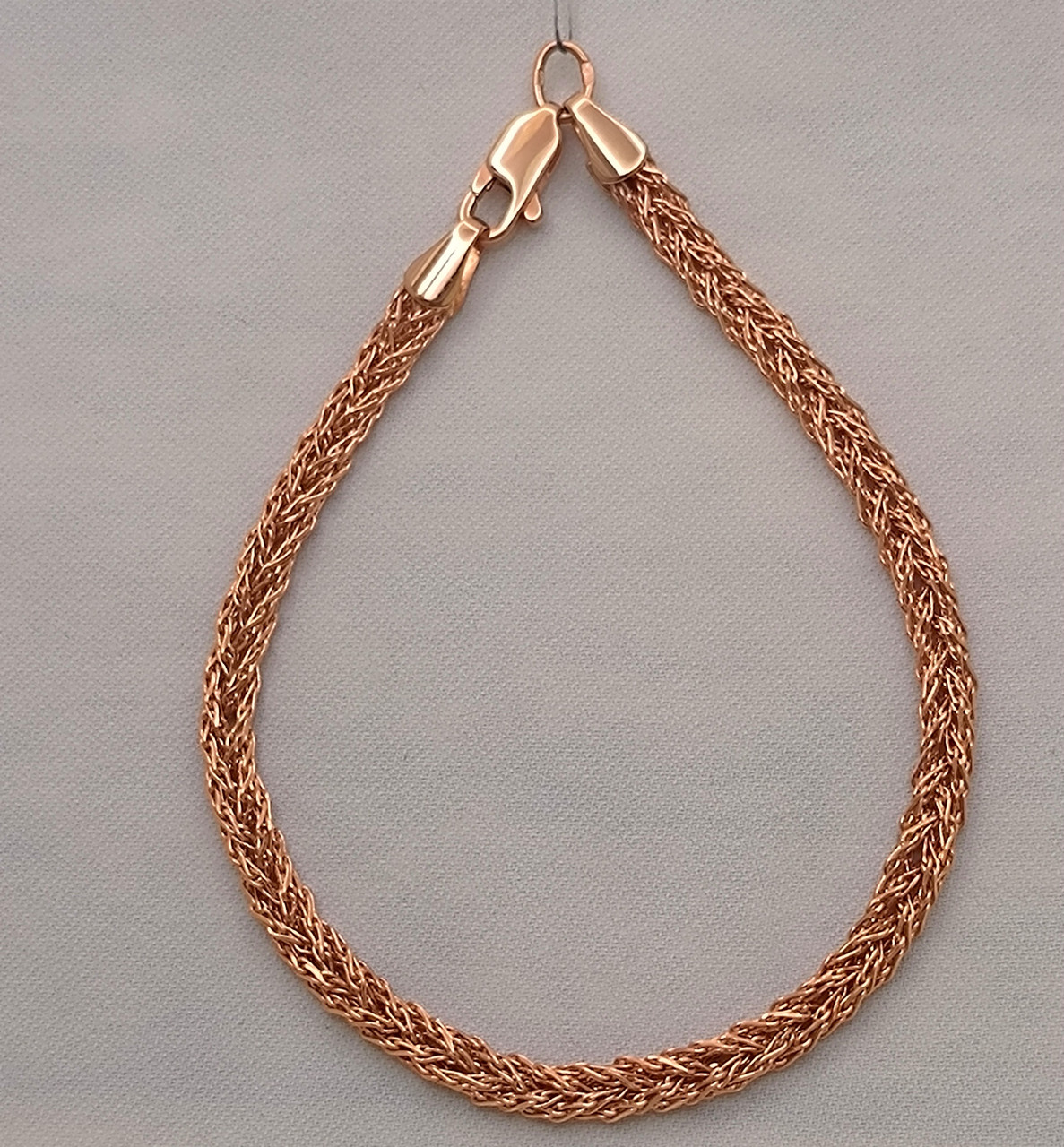 Вишуканий золотий браслет 585 проби