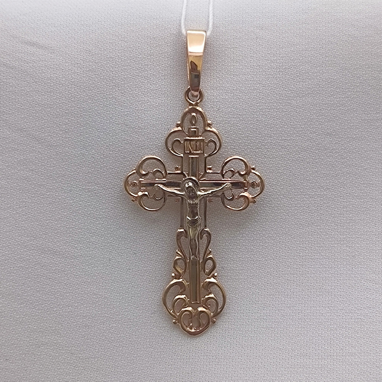 Золотий хрестик 585 проби Ukr-gold.com