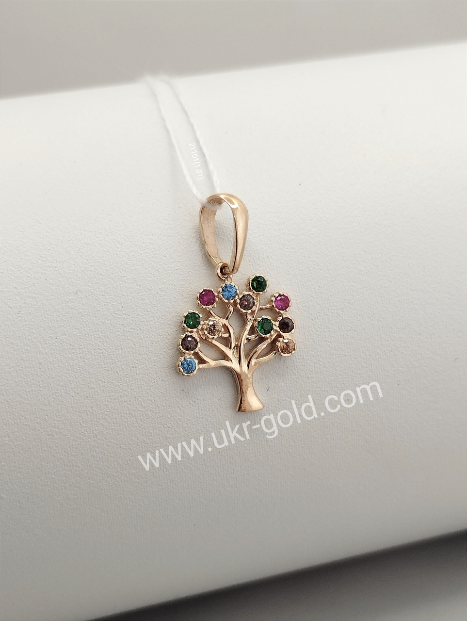 Золотий кулон дерево життя 125-Gold