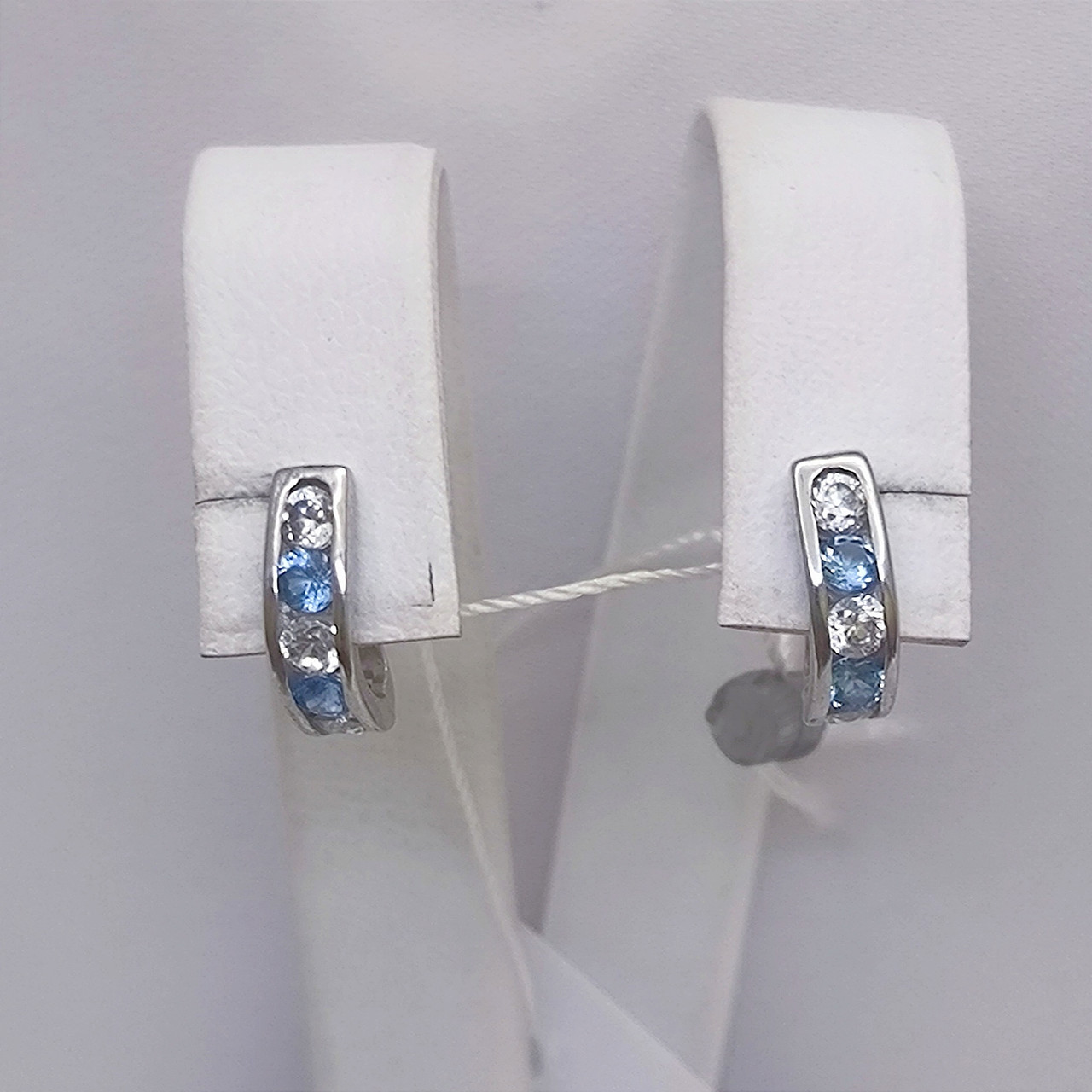 Срібні сережки доріжки