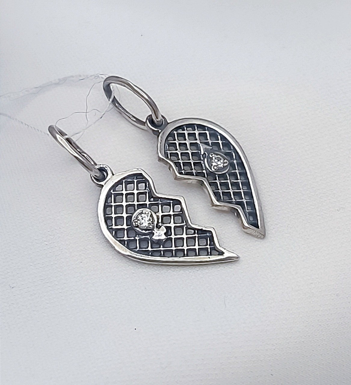 Підвіс серця з срібла 925 проби