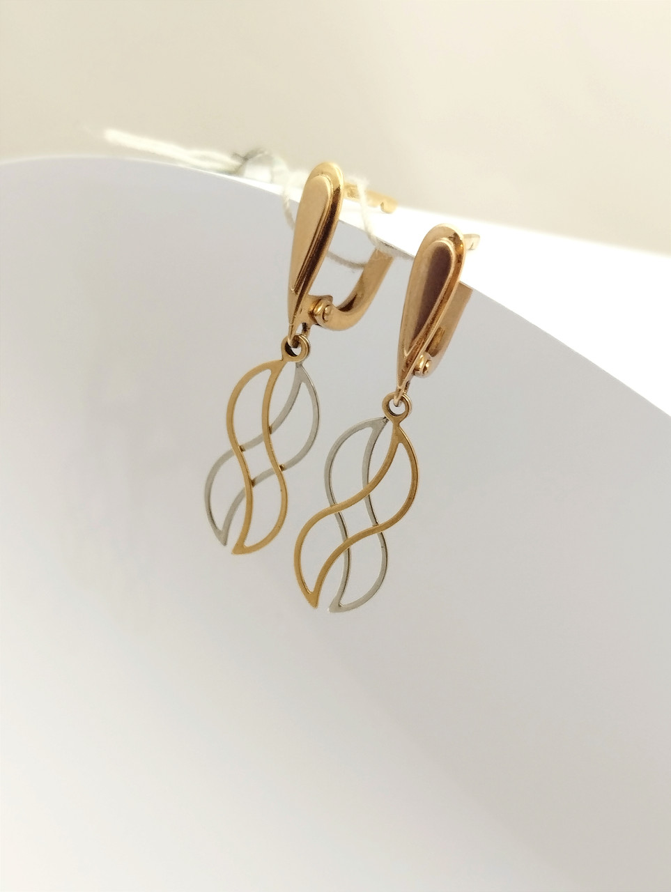 Золоті сережки 585 проби