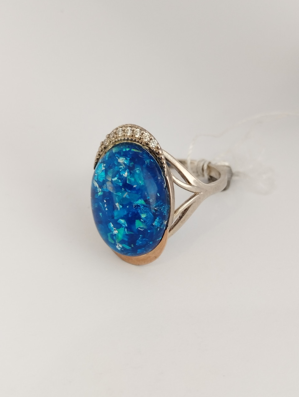 Срібне кільце Ukr-gold