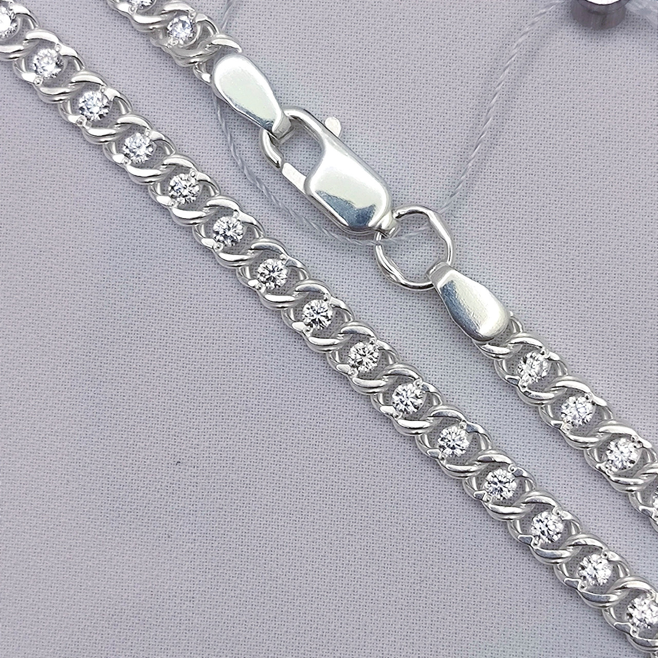 Жіночий срібний ланцюжок 925 проби Ukr-Gold.com