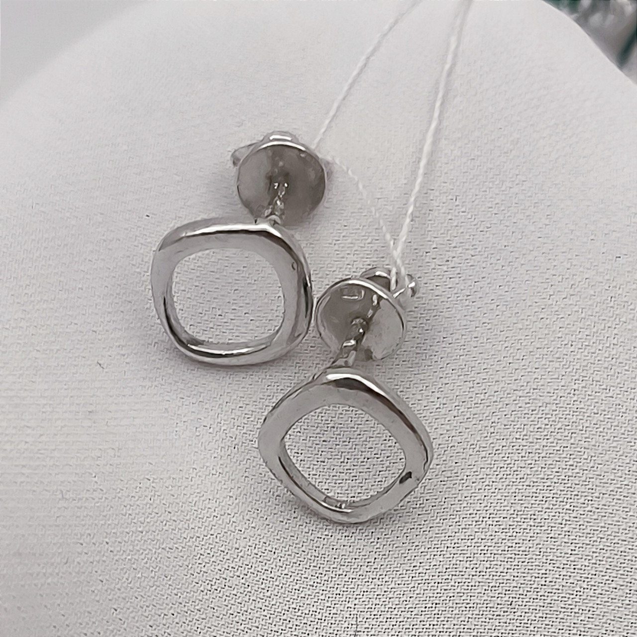 Срібні сережки пусети 925 проби