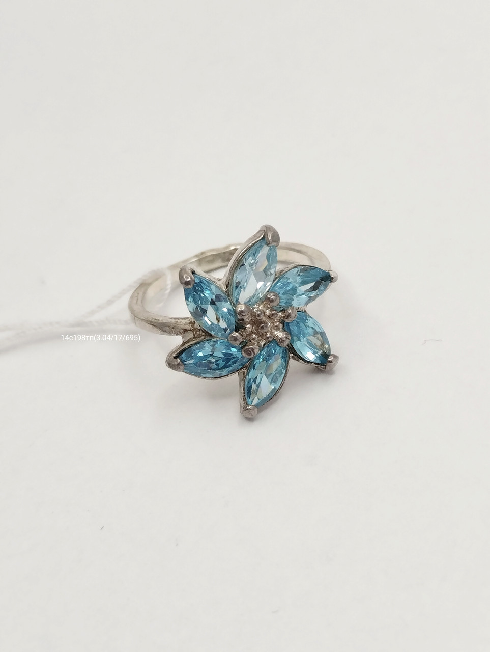 Срібне каблучка Ukr-gold