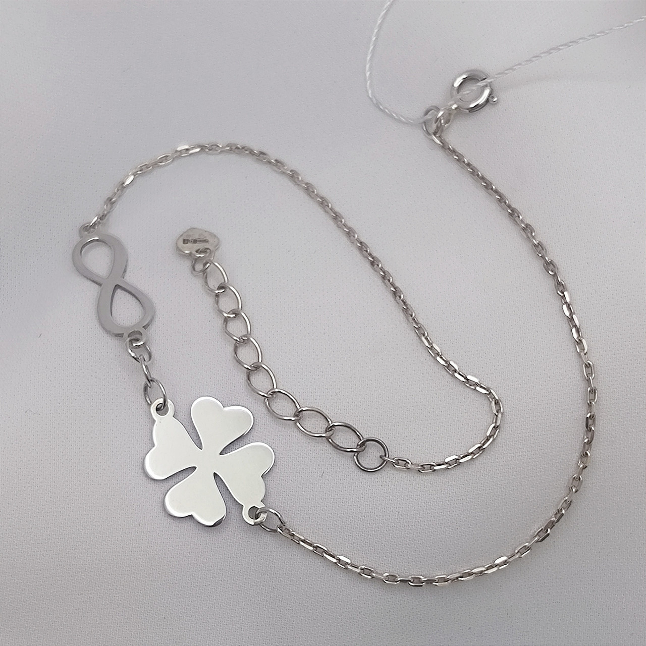 Срібний браслет на ногу 925 проби Ukr-Gold.com