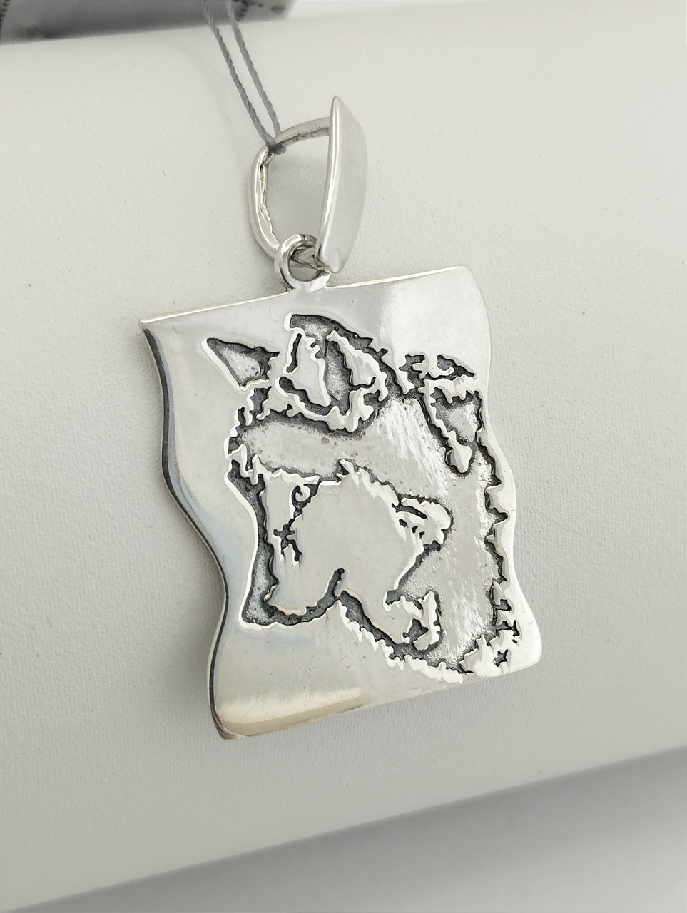 Срібний кулон амулет вовк Ukr-gold