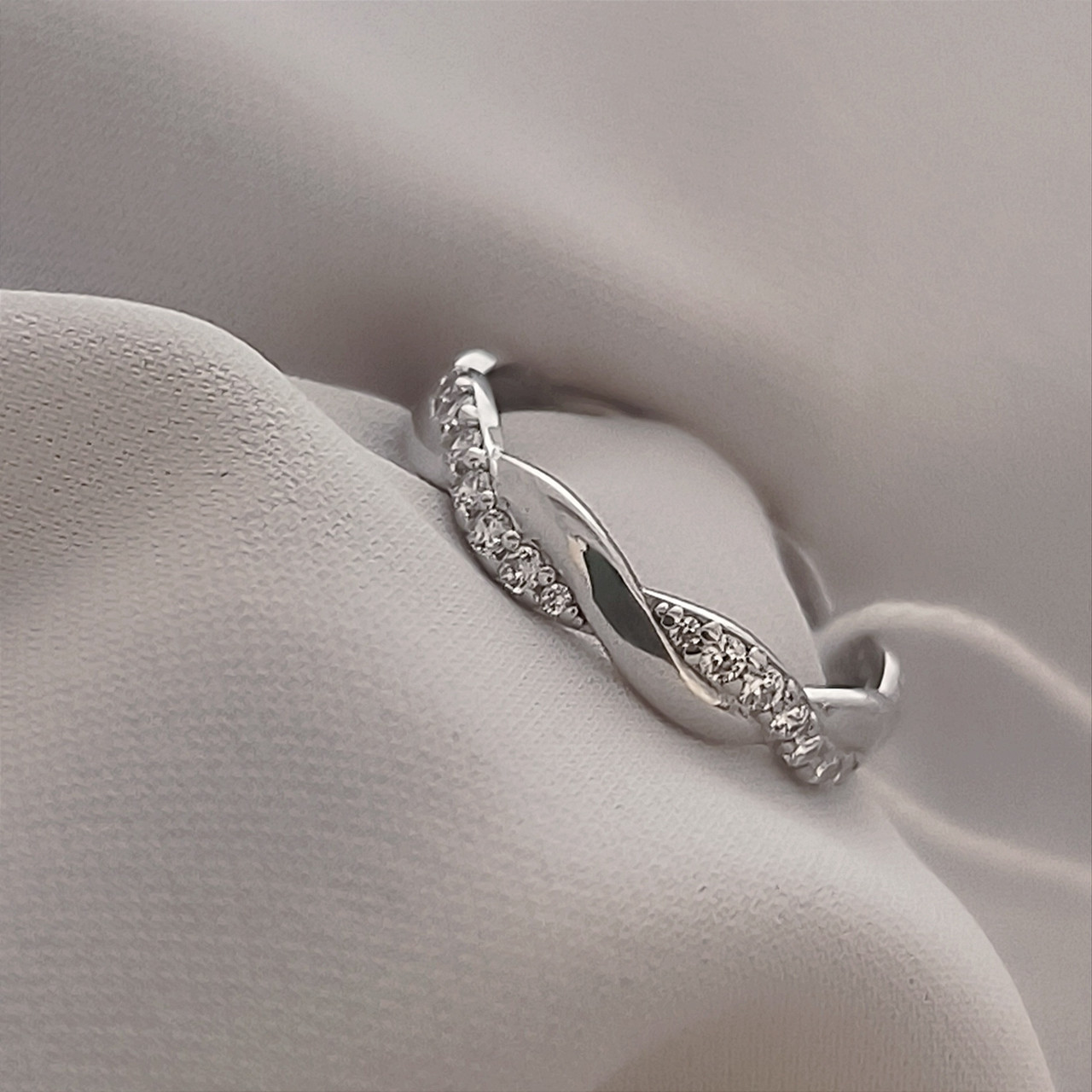 Срібне ніжне кільце 925 проби
