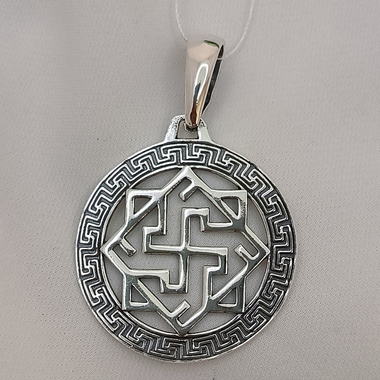 Срібний амулет 925 проби Валькірія