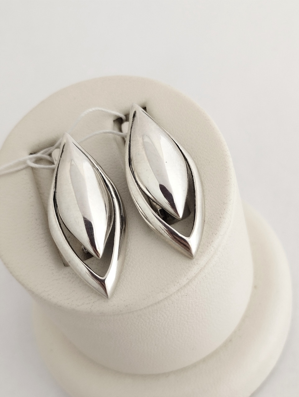 Срібні сережки 925 проби без вставок