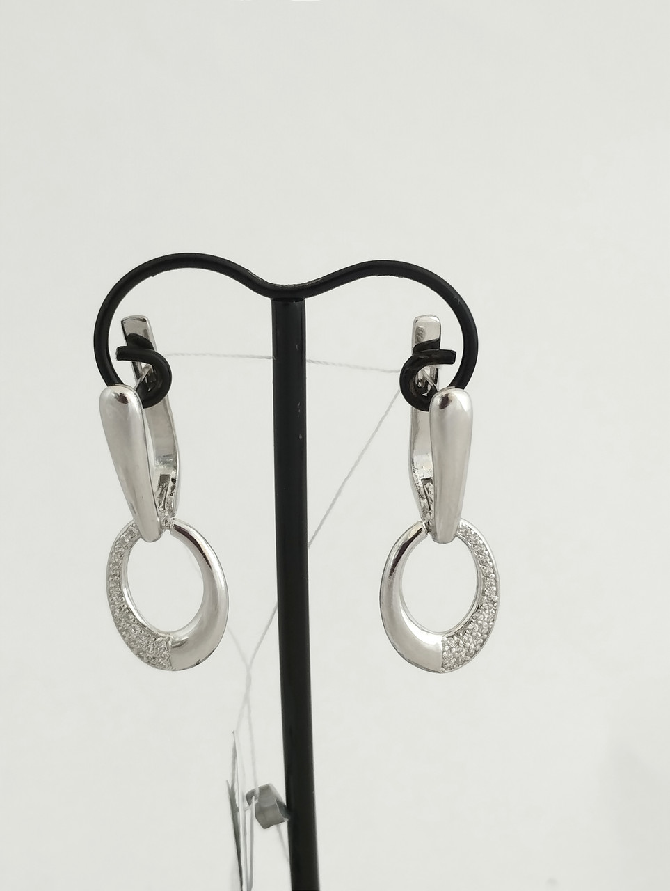 Срібні сережки