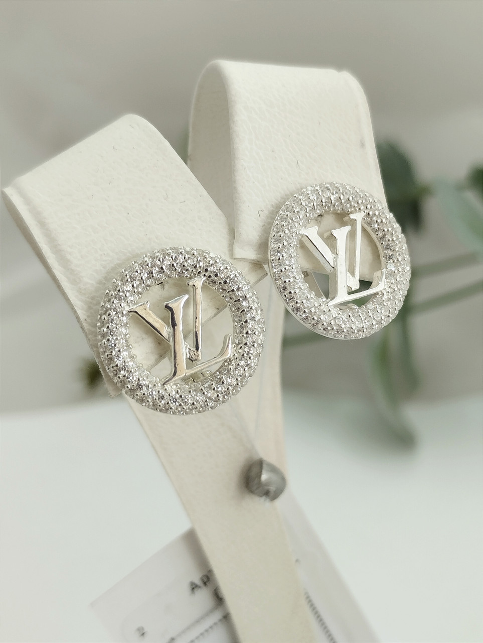 Срібні сережки