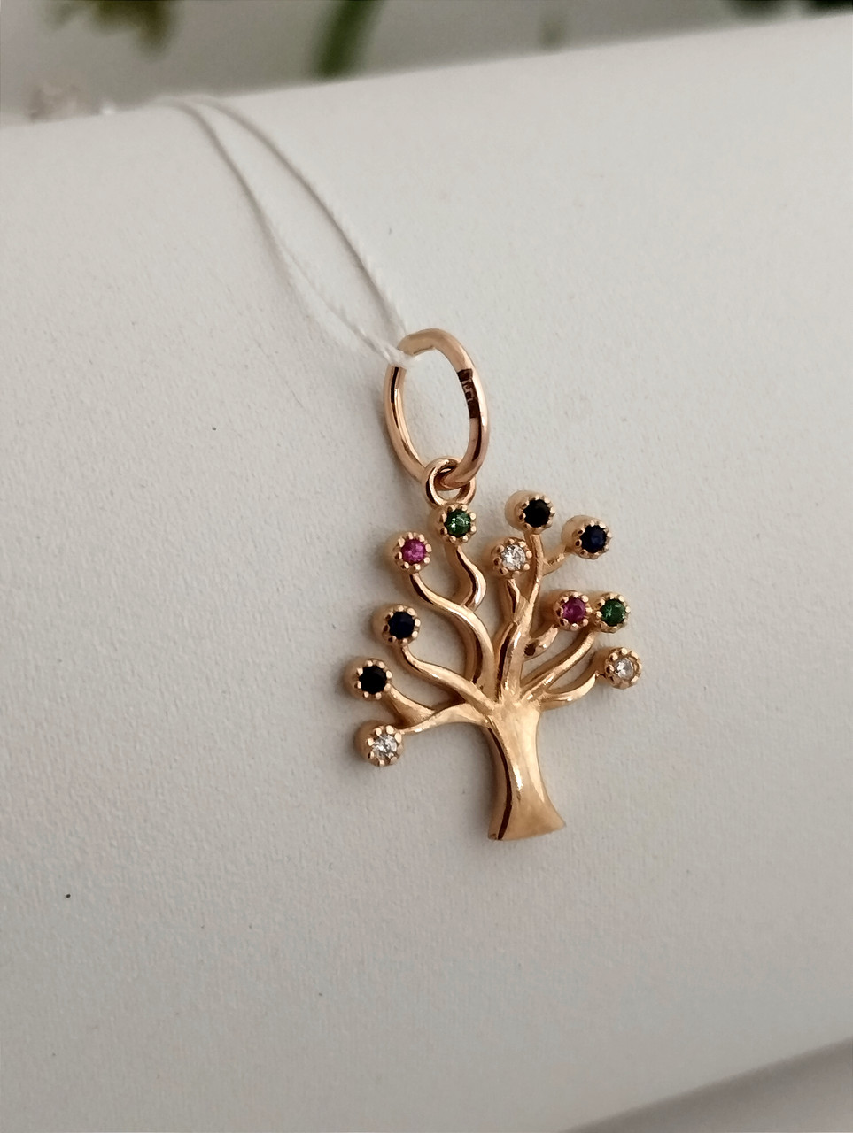 Золотий кулон дерево життя