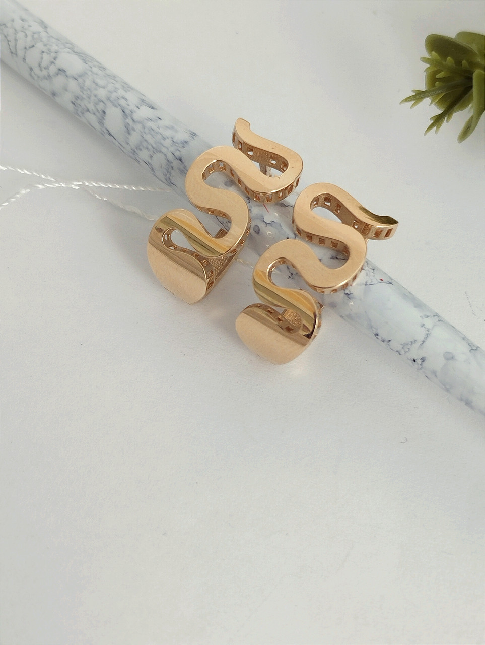 Золоті сережки