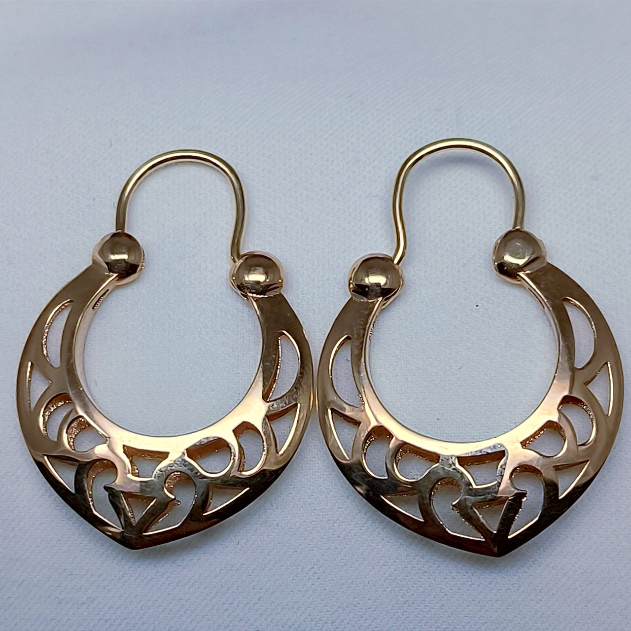 Золоті сережки 585 проби