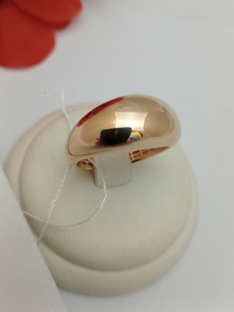 Золота обручка 585 проби