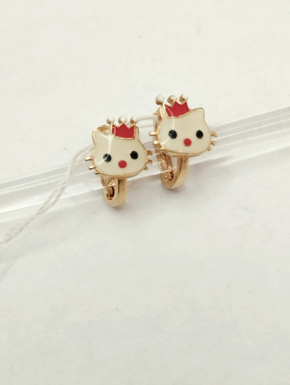 Золоті сережки Кітті