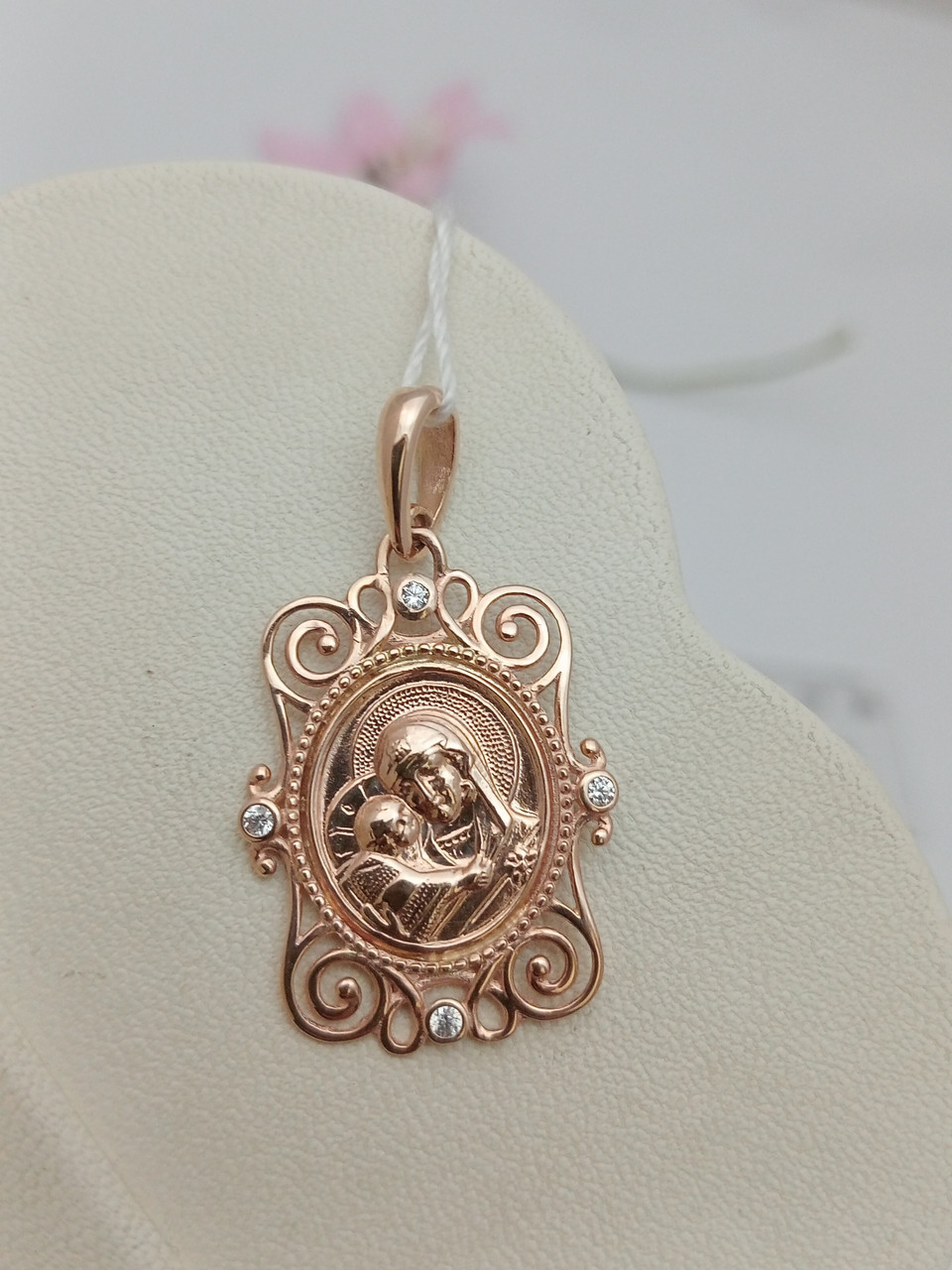 Золотий кулон ікони 585 проби