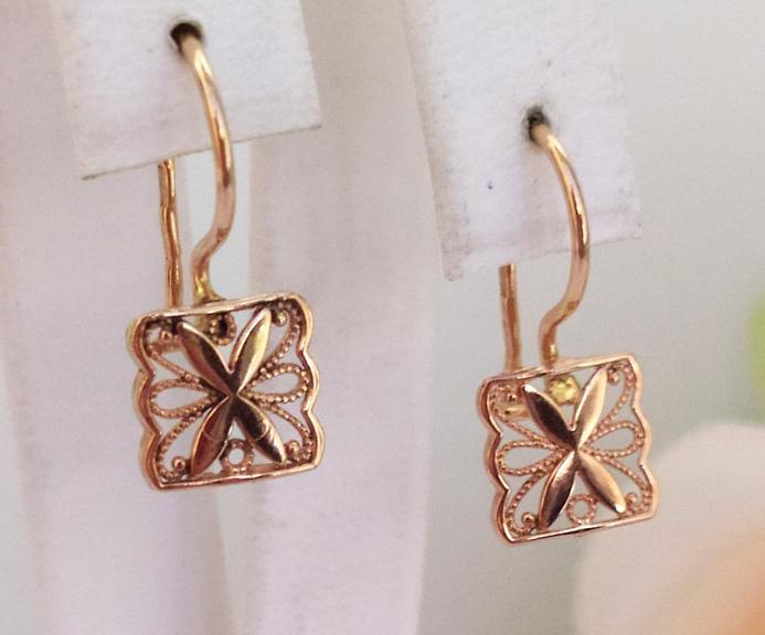 Золоті сережки