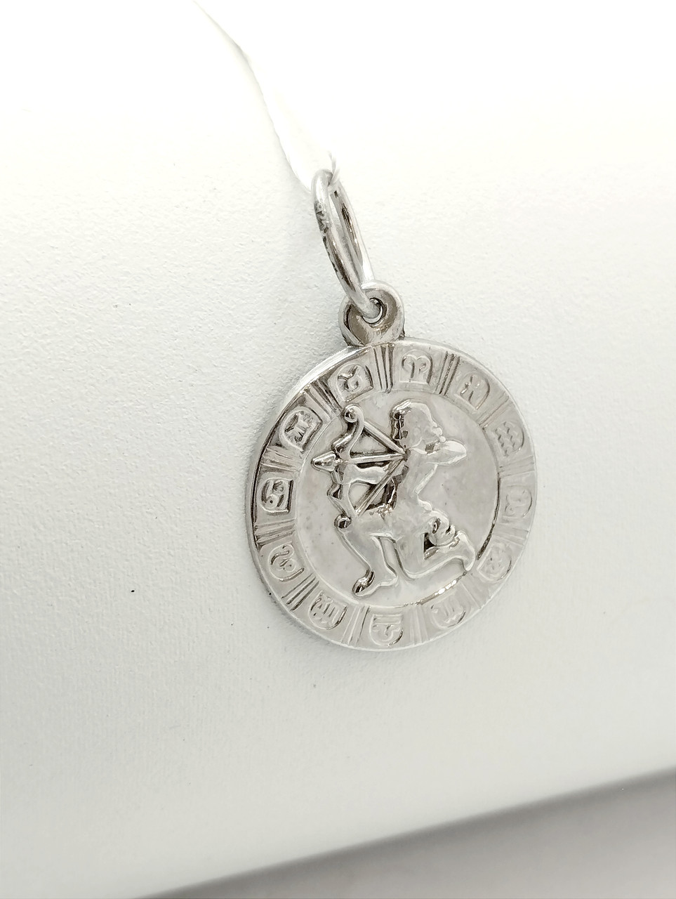 Срібний кулон знак зодіаку Овен