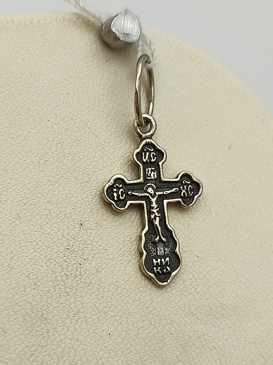 Срібний хрестик 925 проби із розп’яттям