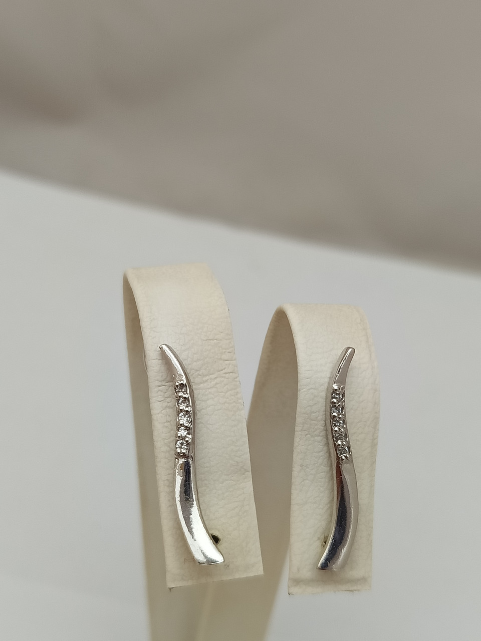 Срібні сережки кафи 925 проби