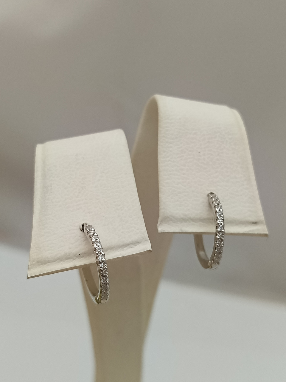 Срібні сережки кільця маленькі 925 проби